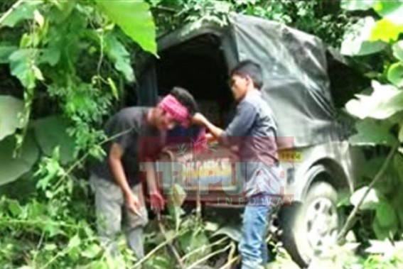 3 injured in National Highway accident 3 injured in National Highway accident